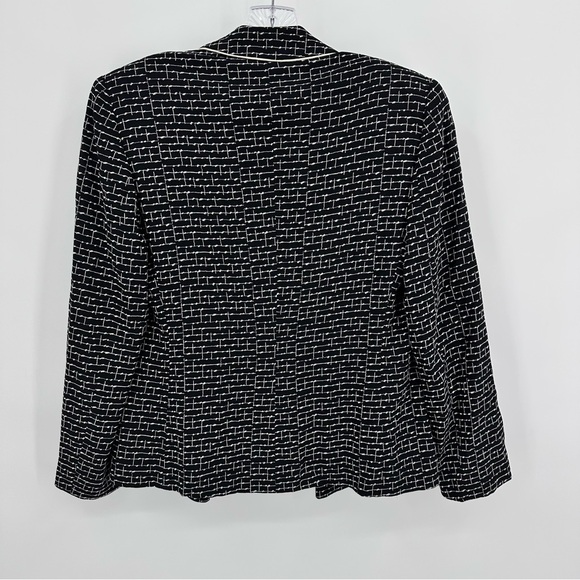 Max Mara Blazer Jacket Made in Italy Black Size 4 - Picture 4 of 8